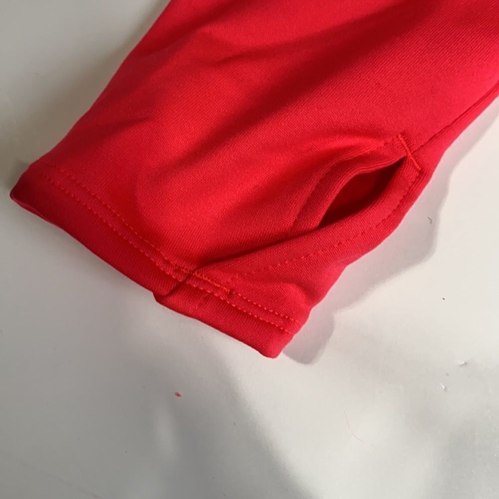 Bundle Of UA Capri Leggings /Kalenji Long Sleeve 1/4 Zip Reflective Running Top - Picture 3 of 11